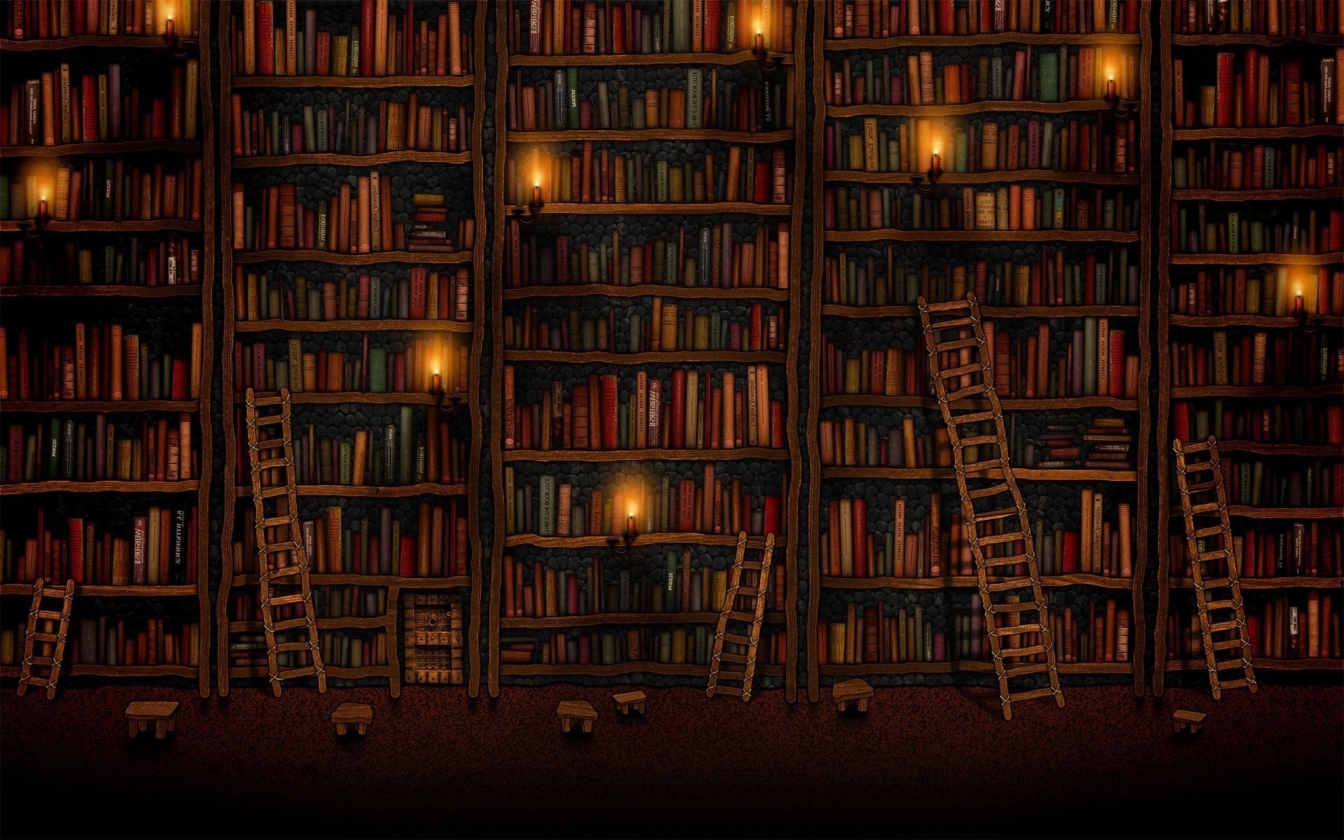 Library Wallpaper