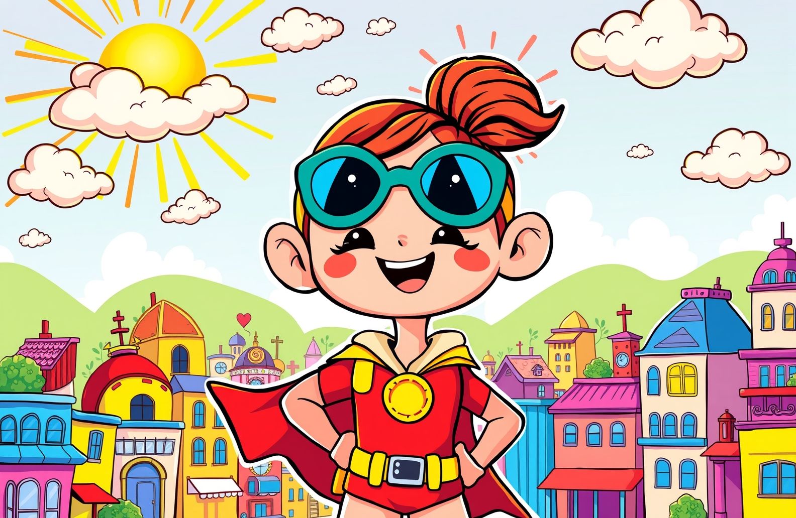 Cute Superhero Wallpaper