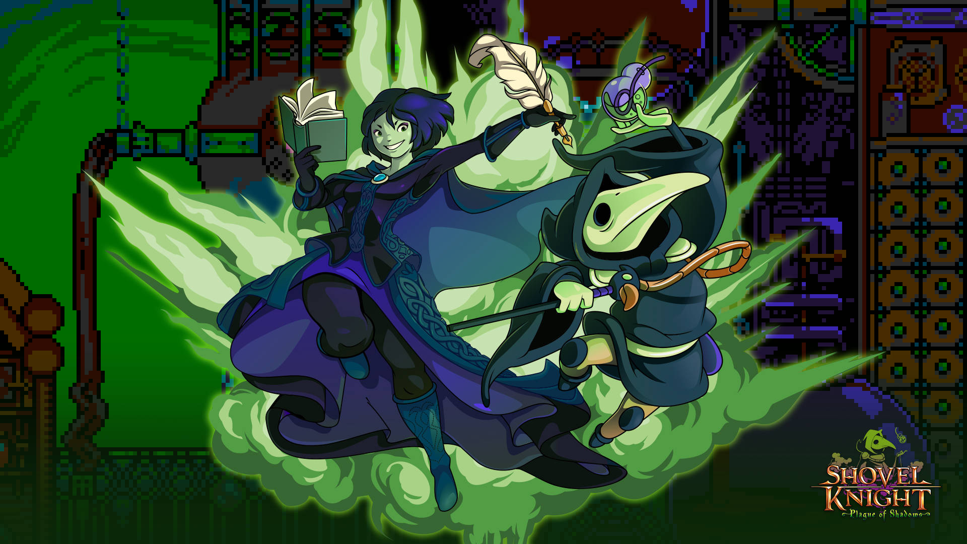 Shovel Knight The Enchantress Wallpaper