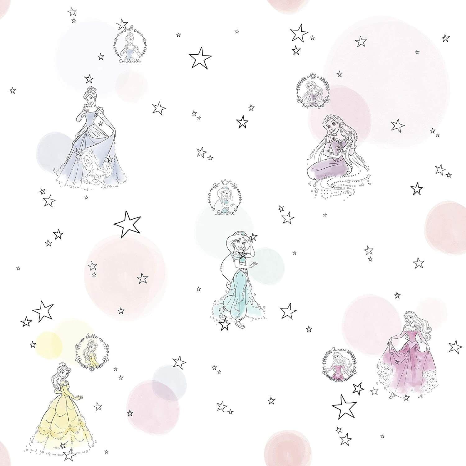 Disney Princess Children S Bedroom Wall Mural Wallpaper X Cm