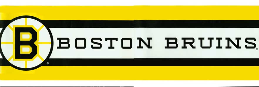 Boston Bruins Wallpaper Border