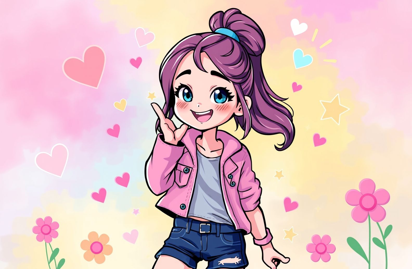 Cute Teen Wallpaper