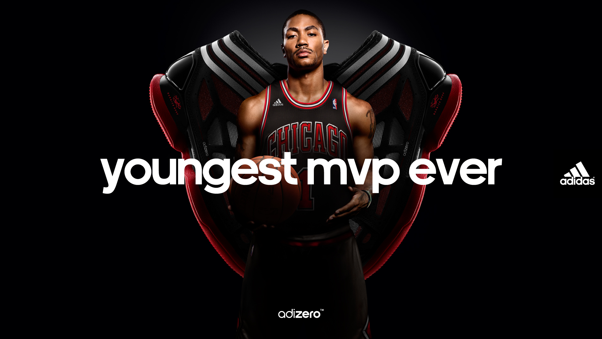 Check out the wallpaper from adidas Basketball featuring Rose and the