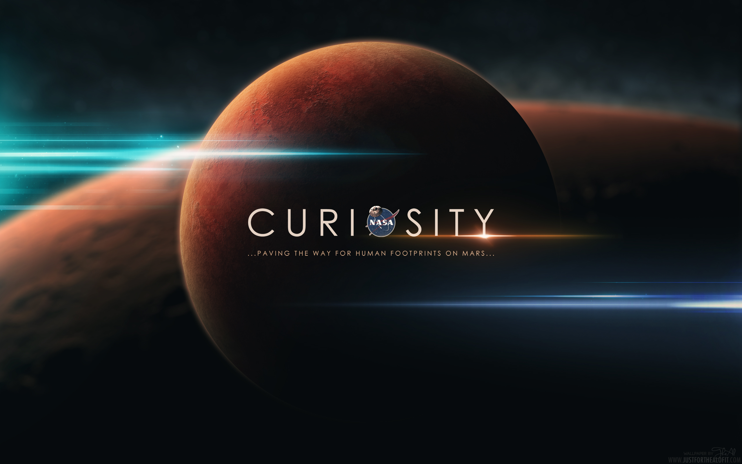 Nasa Mars Curiosity Wallpaper Digital Art