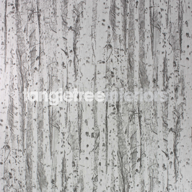Birch Trees Wallpaper Tree Silver