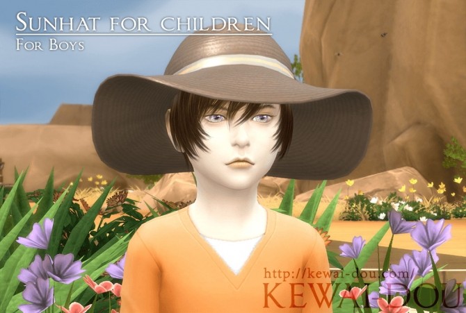 Sunhat For Kids At Kewai Dou Image Sims Updates