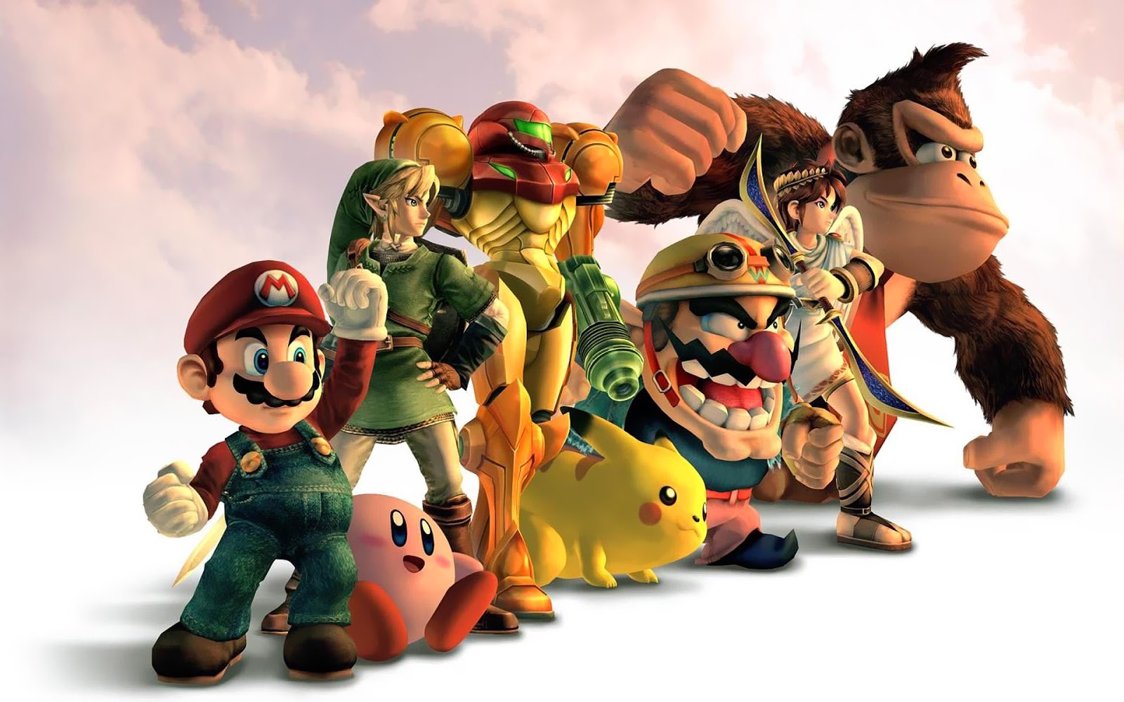 3d Super Smash Bros Wallpaper Achtergrond