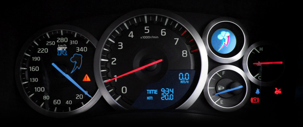 Image Gallery Nissan Speedometer