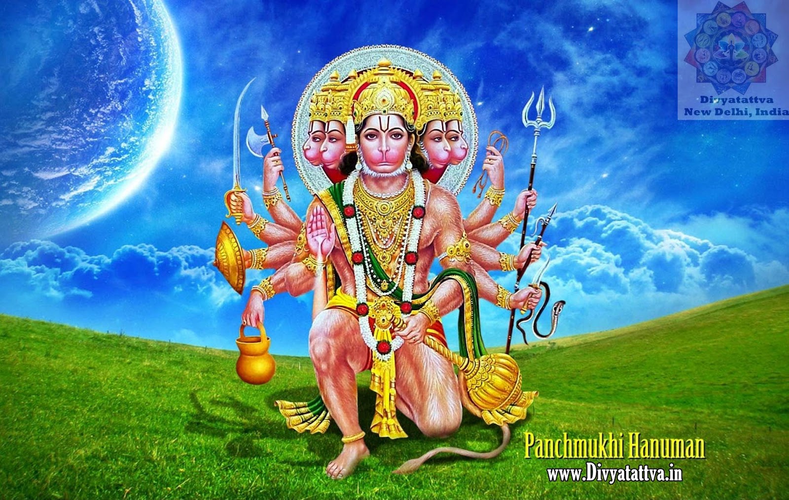 Panchmukhi Hanuman Wallpaper Lord God Ji