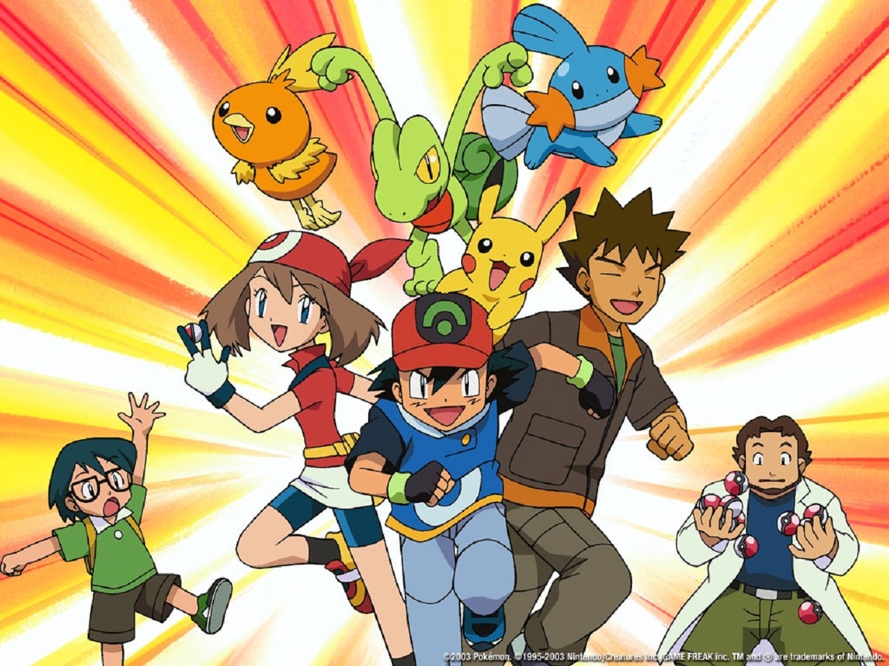 Pokemon Team Wallpaper
