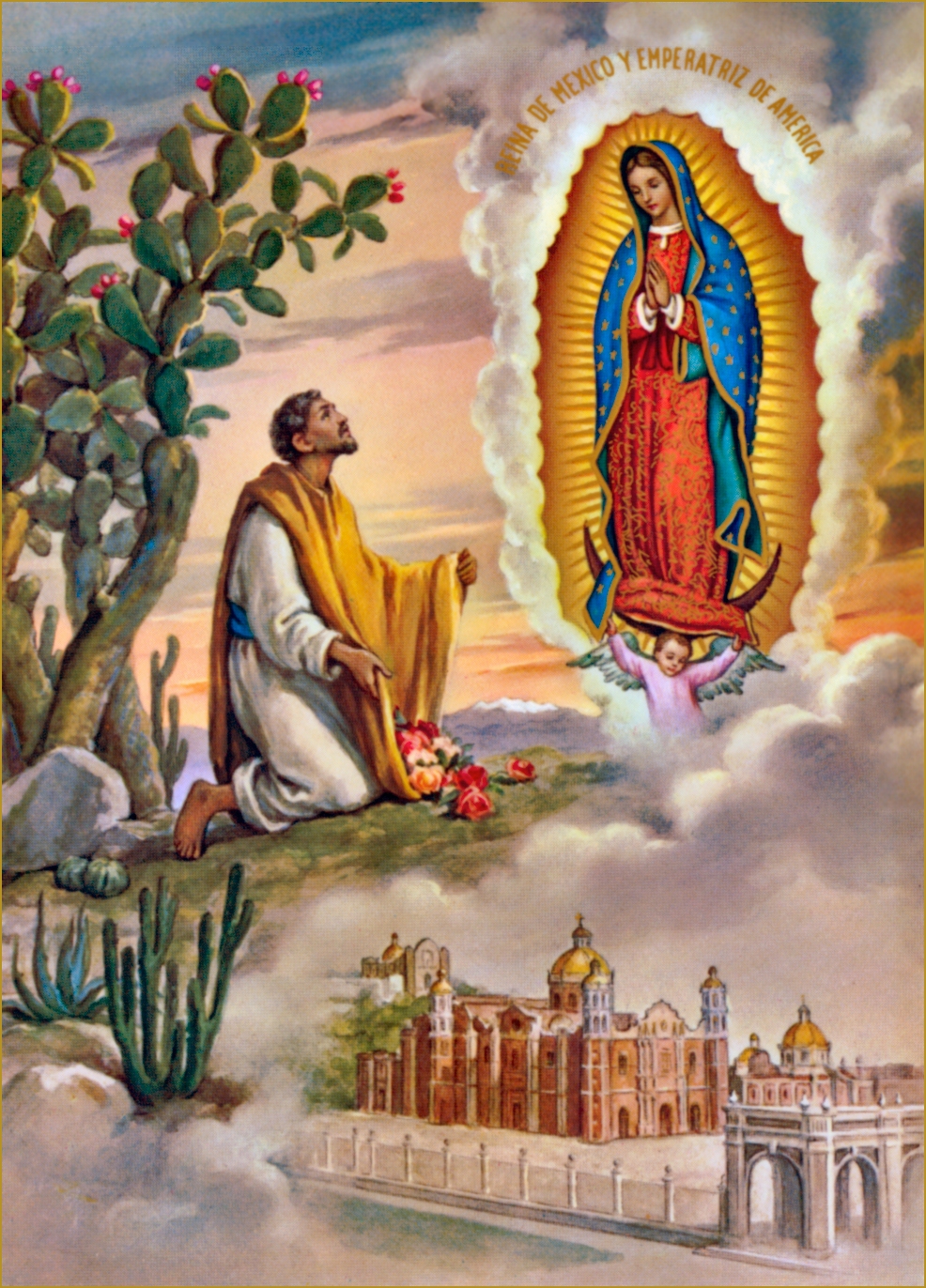 Traditional Kitchen Plaque With St Juan Diego Like The Banner Image