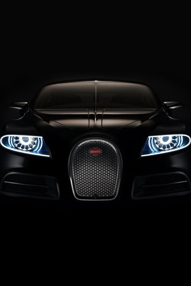 Black Sports Car Sn01 iPhone Wallpaper Background And Themes