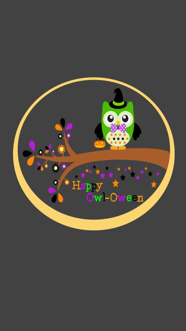 Halloween Owl And Wallpaper Image Holiday Phone In