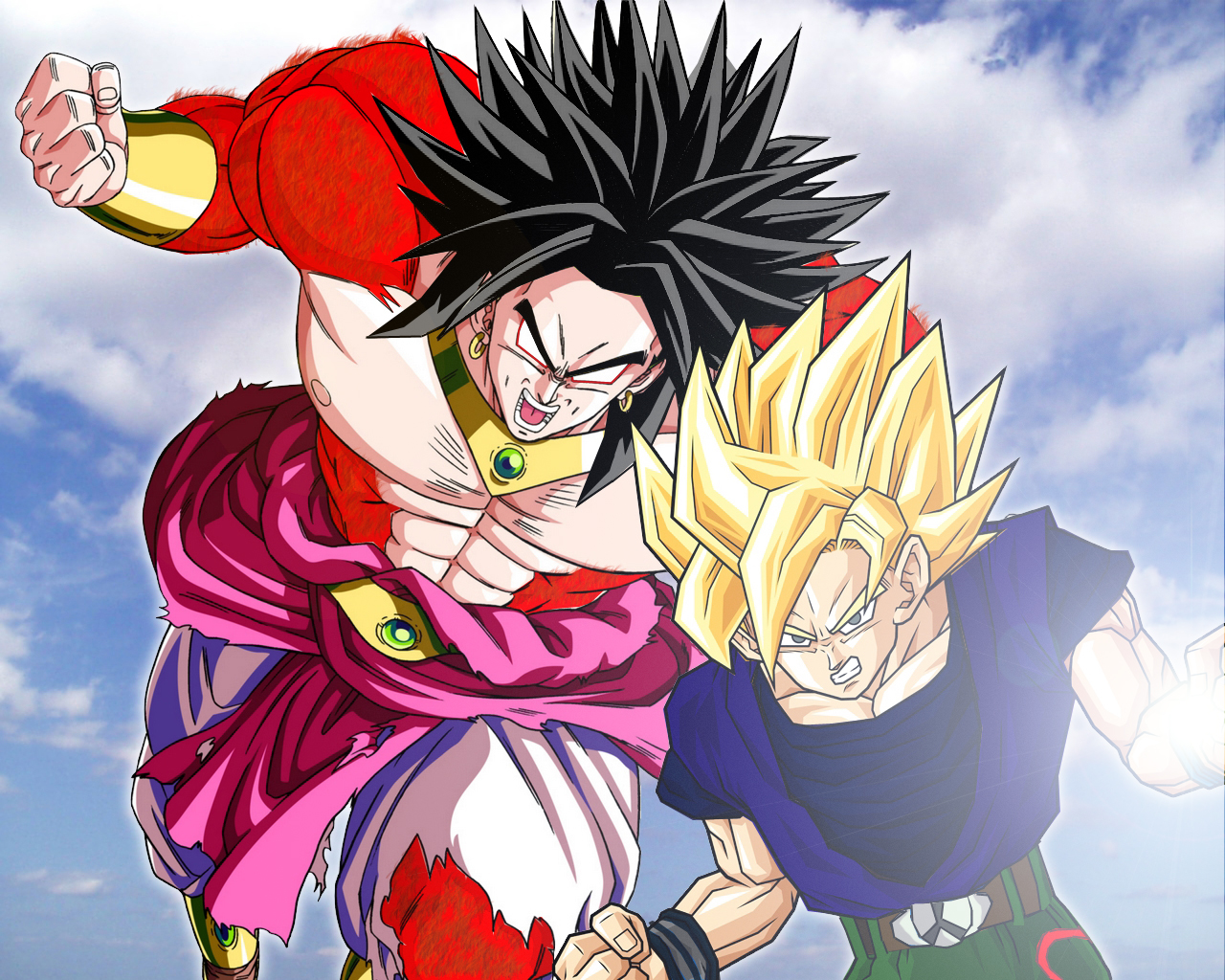 Here Is Goku Vegeta Vs Broly Wallpaper And Photos Gallery