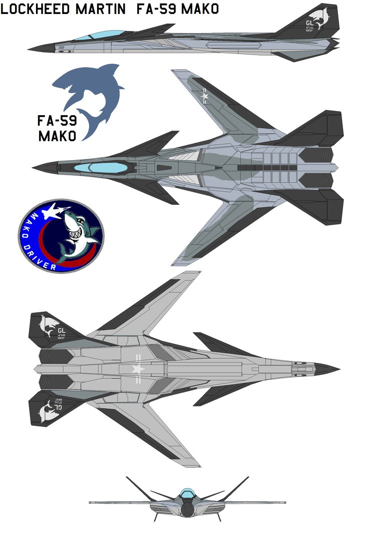 Lockheed Martin Fa Mako By Bagera3005
