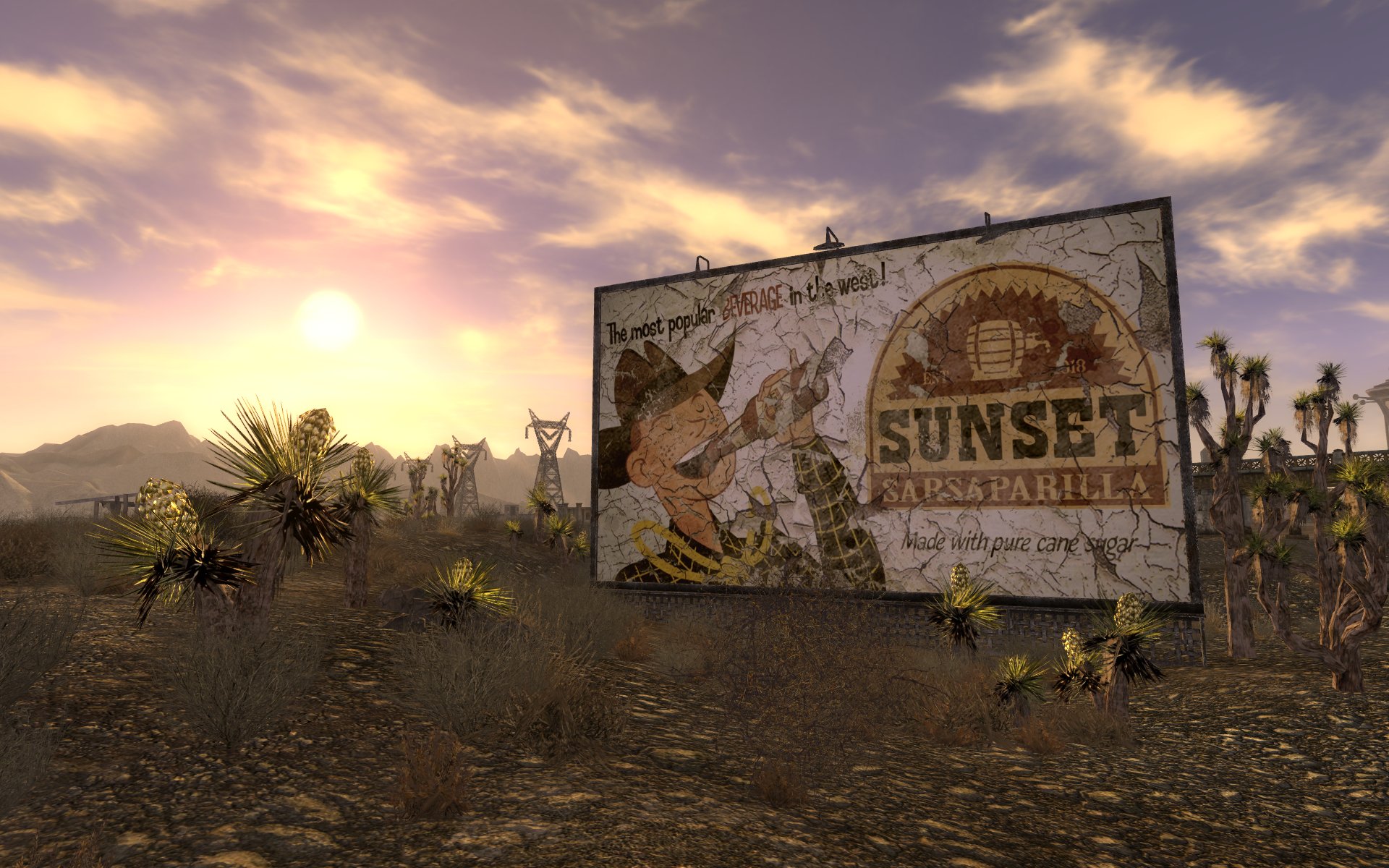 Sunsets Fallout Wallpaper