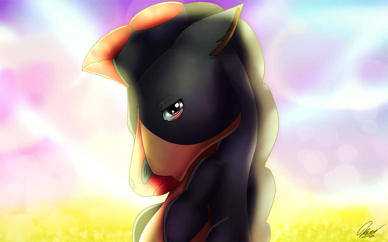 Side Profile Of The Face Mudsdale Wallpaper