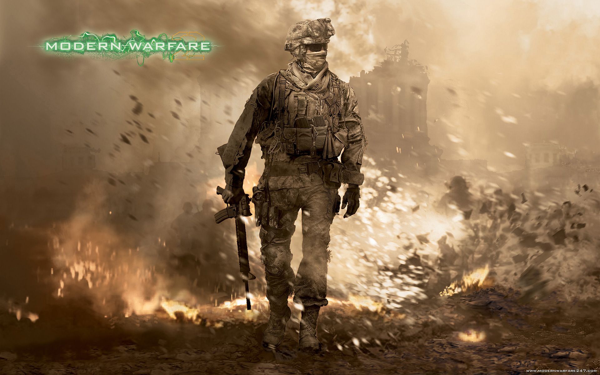 Call Of Duty Modern Warfare Psp Games Wallpaper