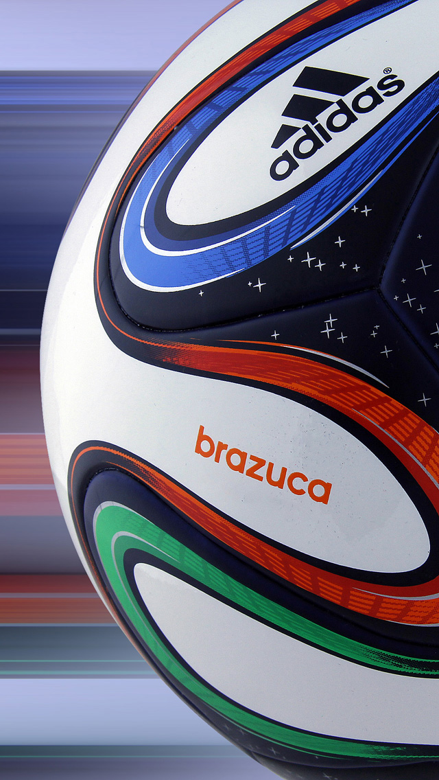 Brazuca Ball Close Up World Cup iPhone Wallpaper HD