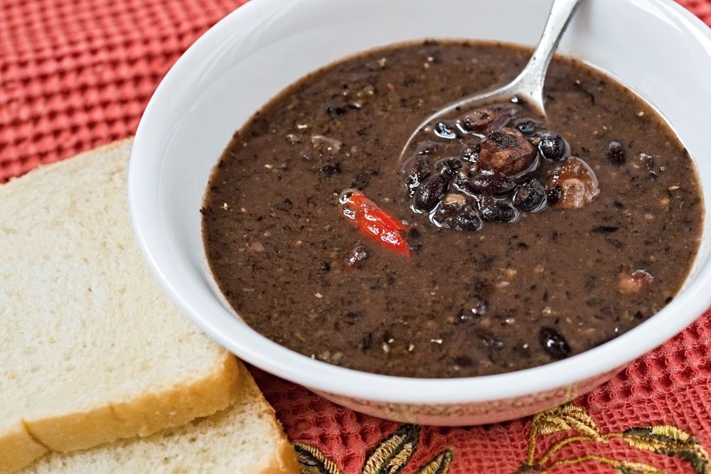 Making Your Black Bean Soup As Thick Hearty You Like It Wallpaper