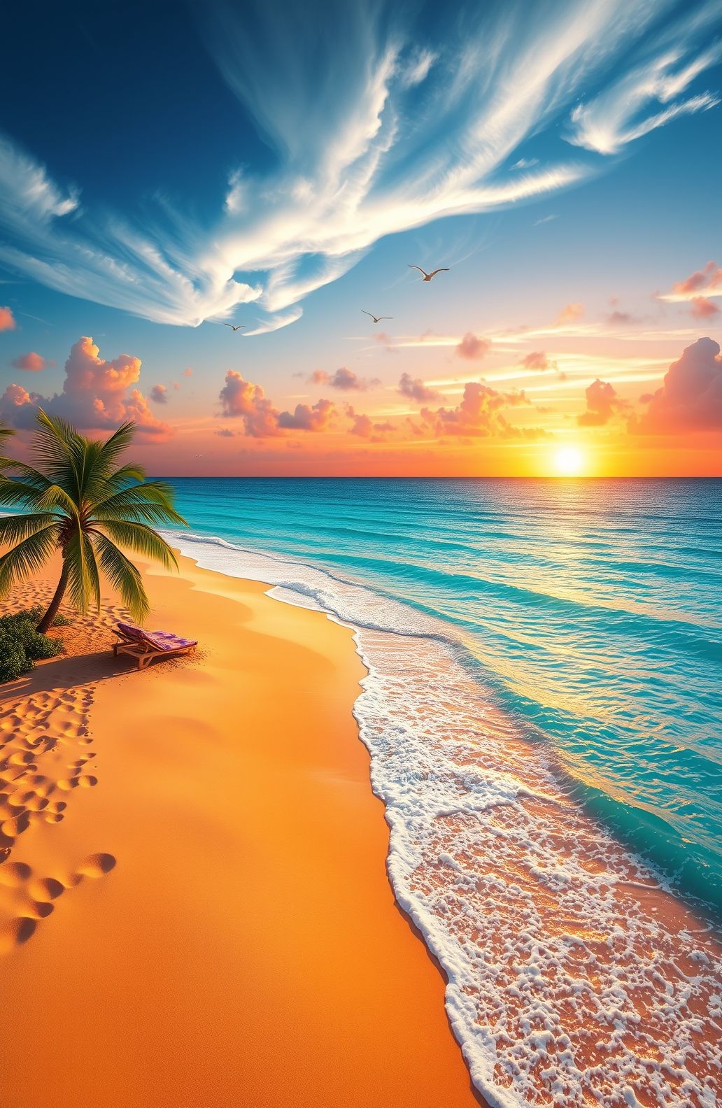 High Resolution Beach Wallpaper