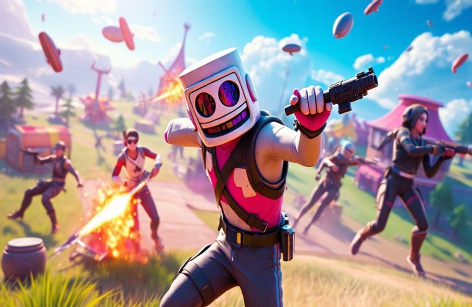 Marshmello Fortnite Wallpaper