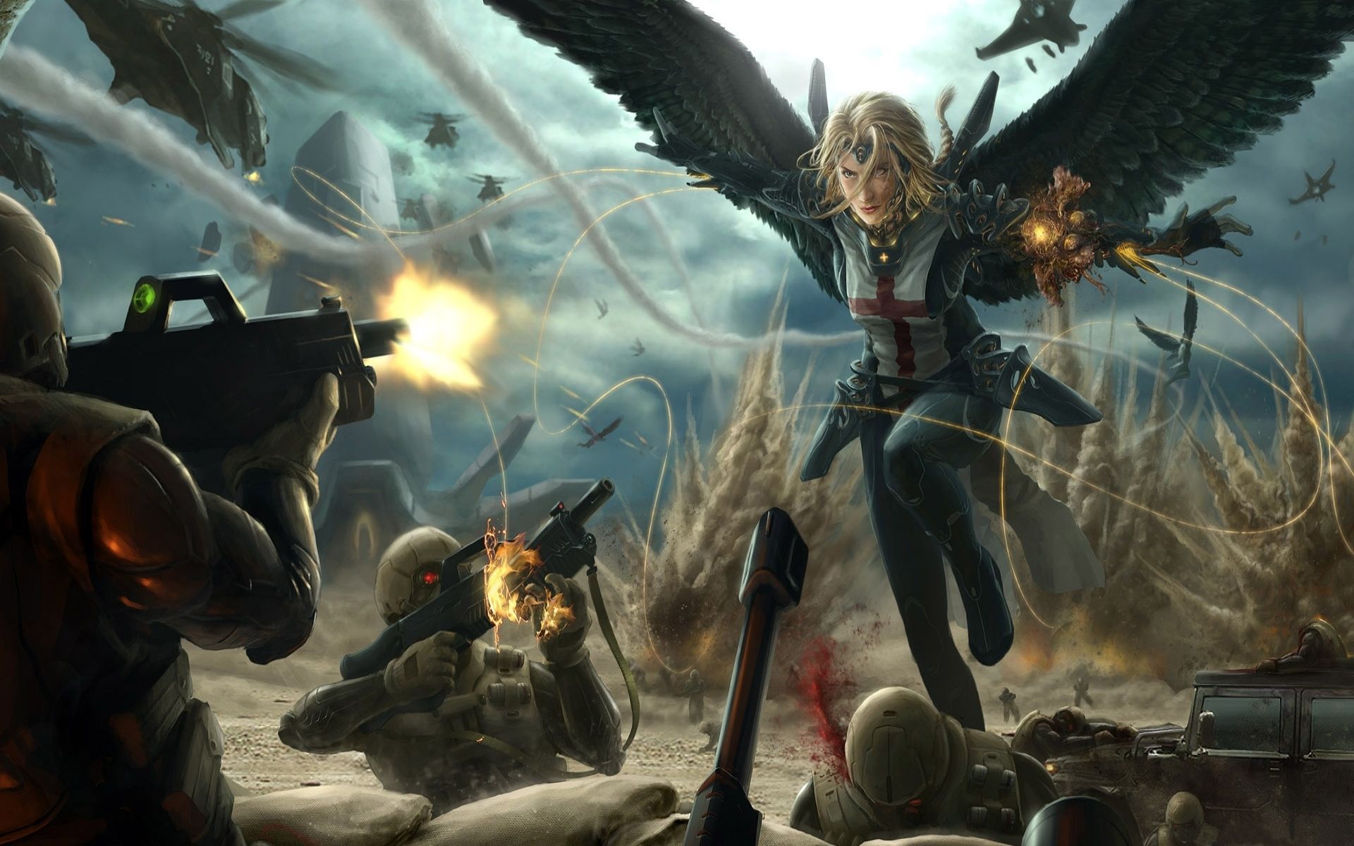 Warrior HD Wallpaper