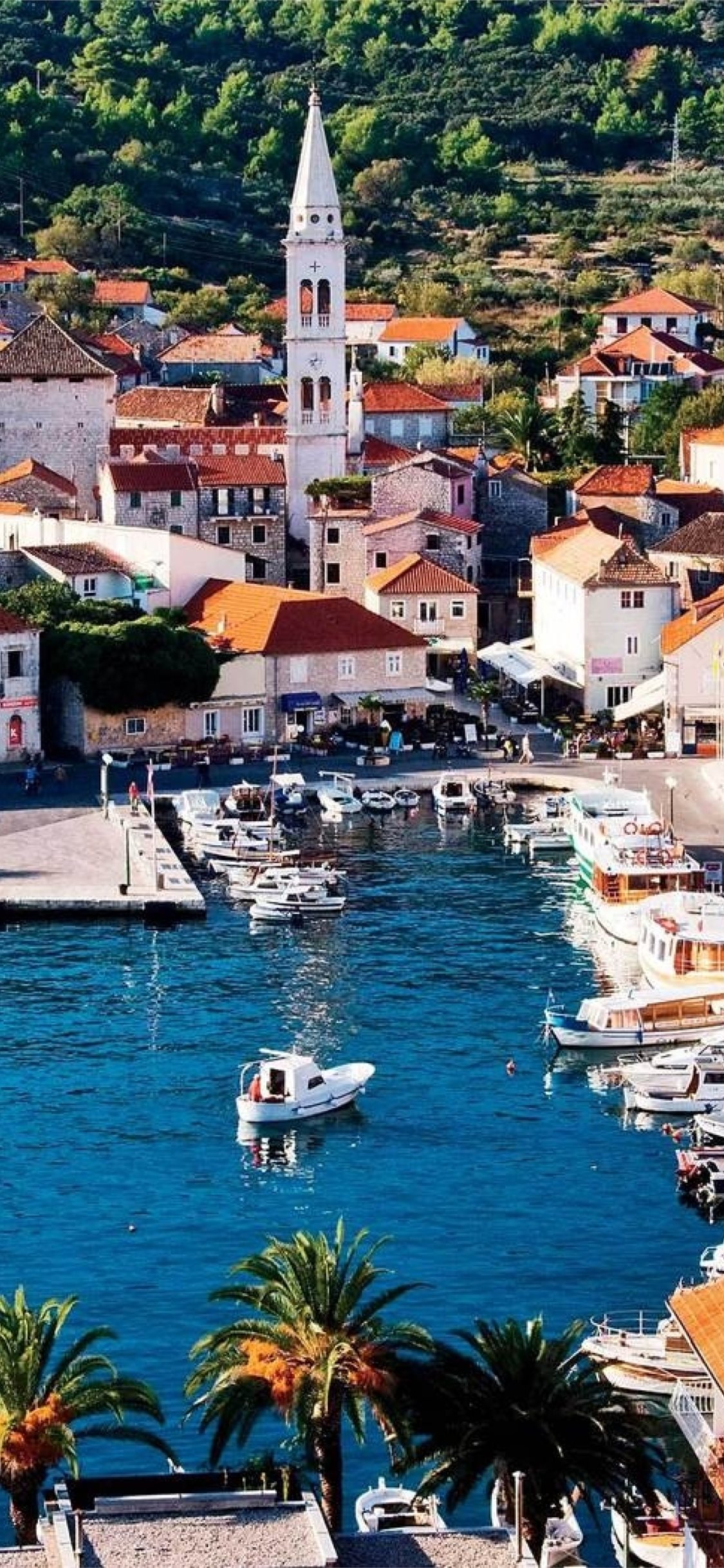 Croatia Hvar Pier Resolution HD City 4k Image Pho iPhone Wallpaper