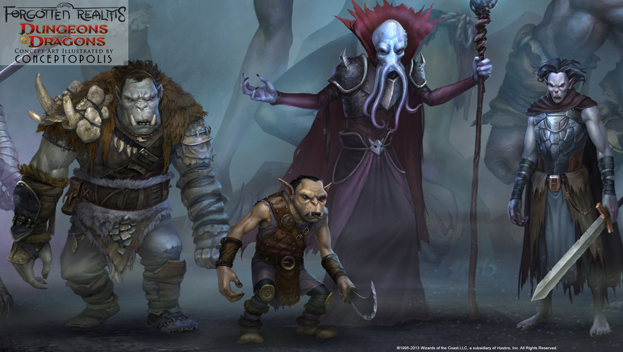 Forgotten Realms Monsters Zoom By Conceptopolis