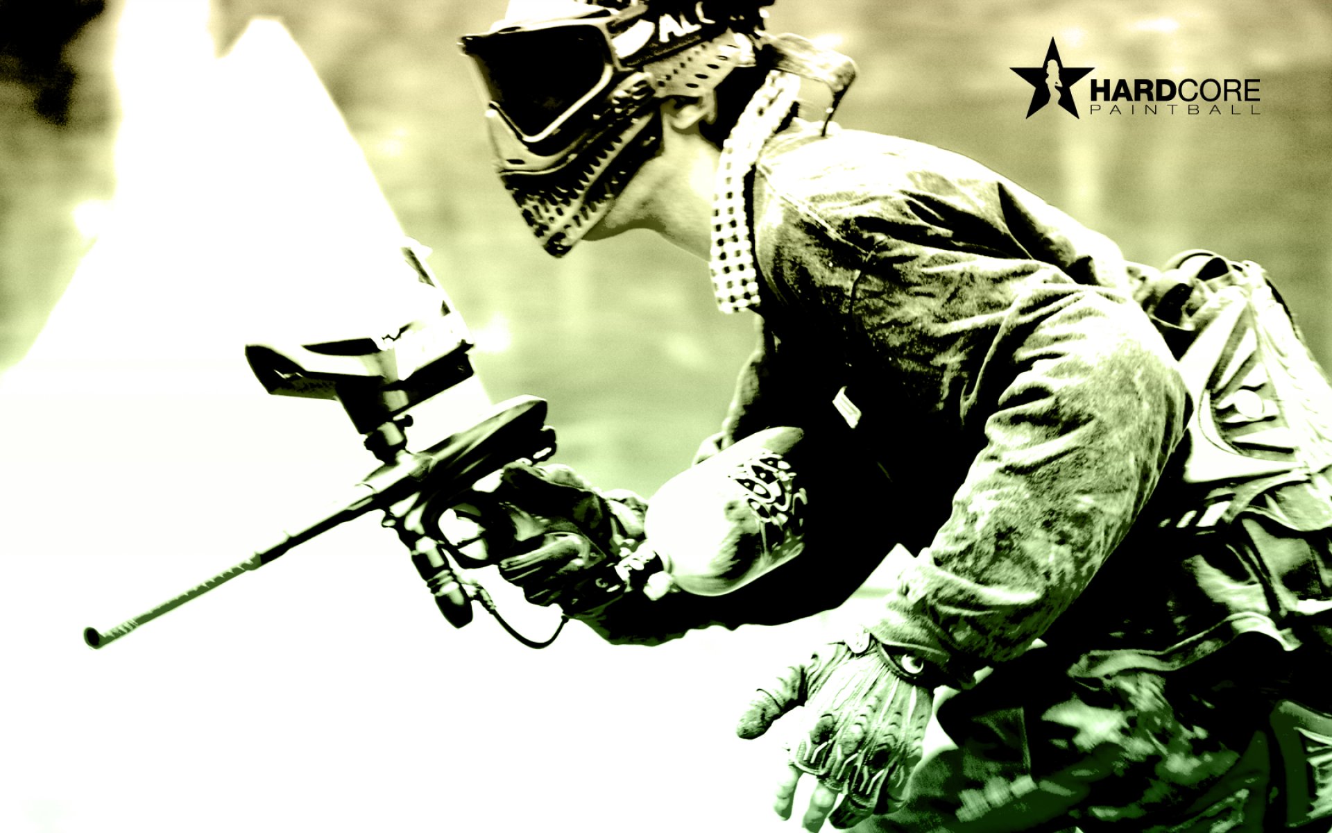 Paintball Weapon Gun Paint Extreme Strategy Action Wallpaper