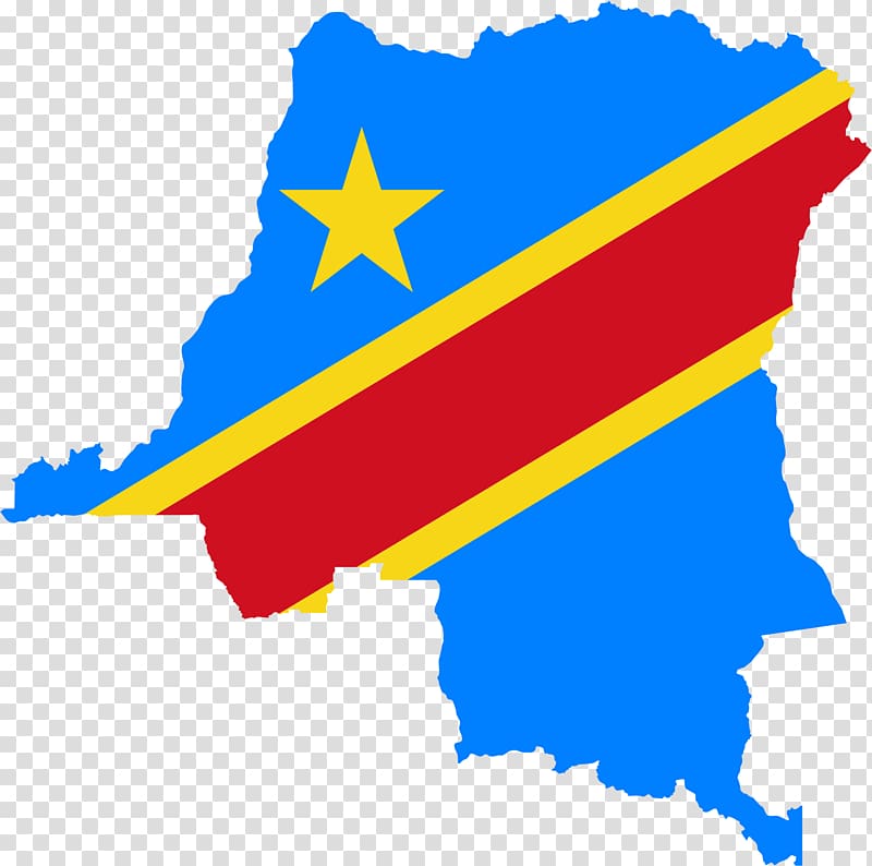 Flag Of The Democratic Republic Congo State Map