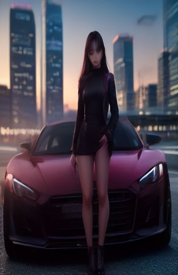 Audi Girl Wallpaper