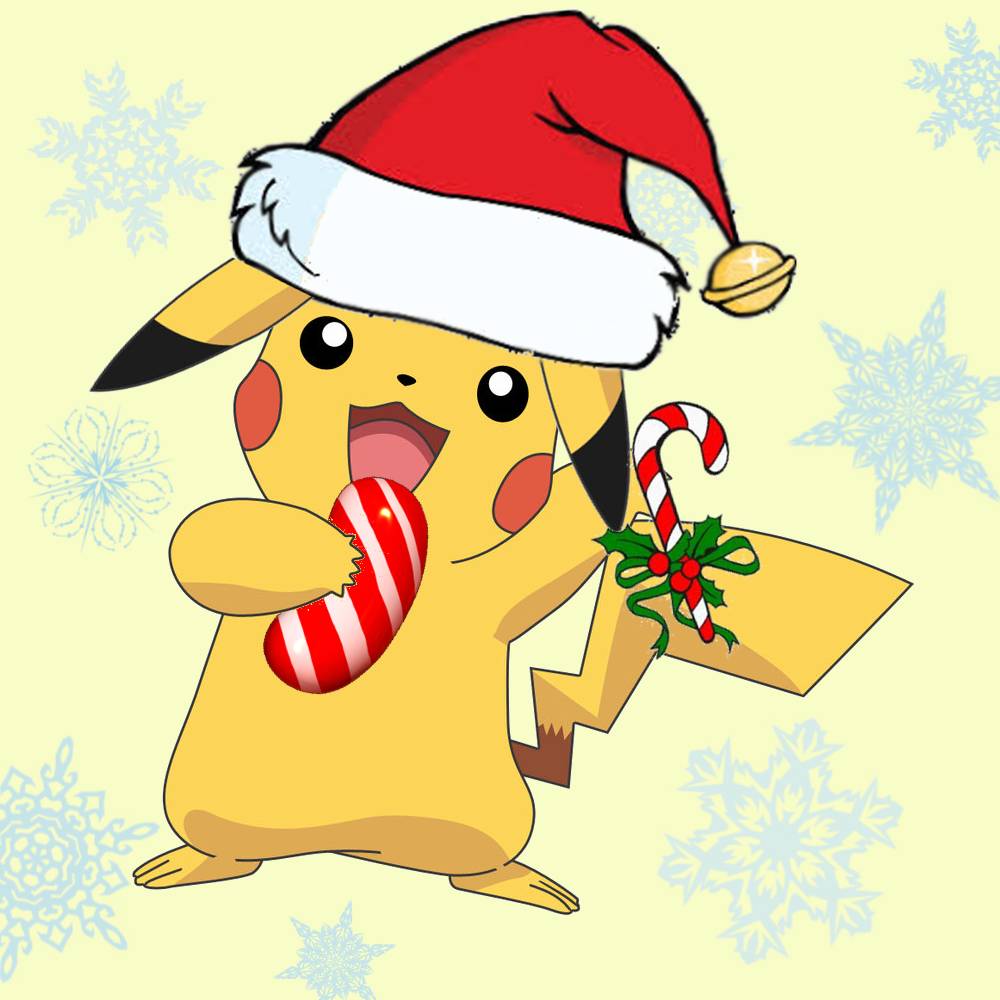 Christmas Pikachu Pokemon Picture