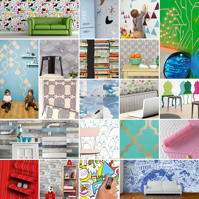 Beautiful And Innovative Wallpaper Designs Brit Co