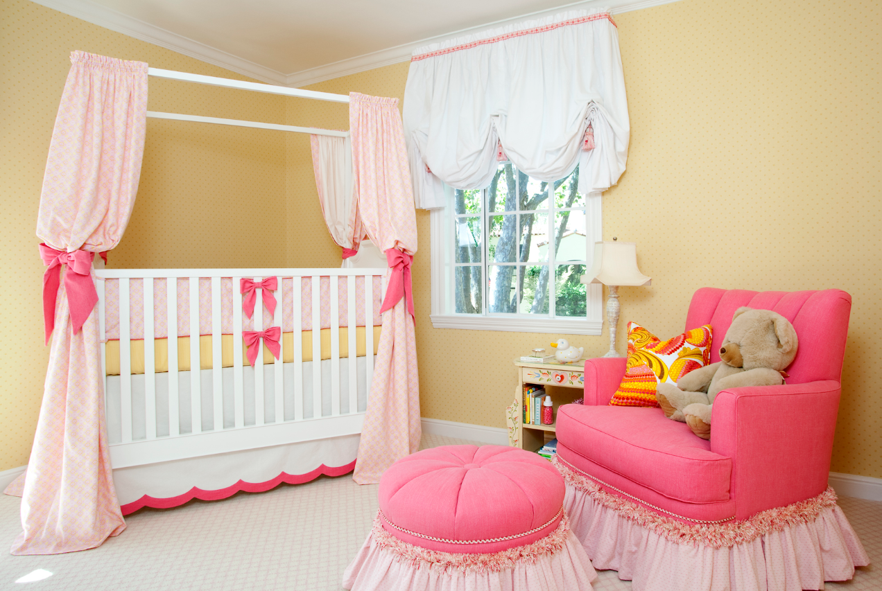 Whimsical Chic And Opulent This Darling Nursery Room Was Created By