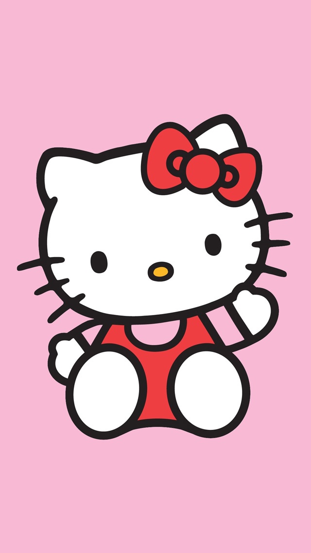 Hello Kitty N003 iPhone Wallpaper Background And