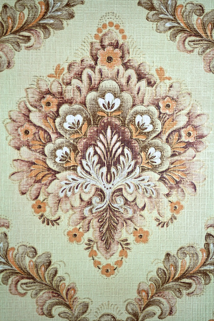 Large Pattern Wallpaper Damask