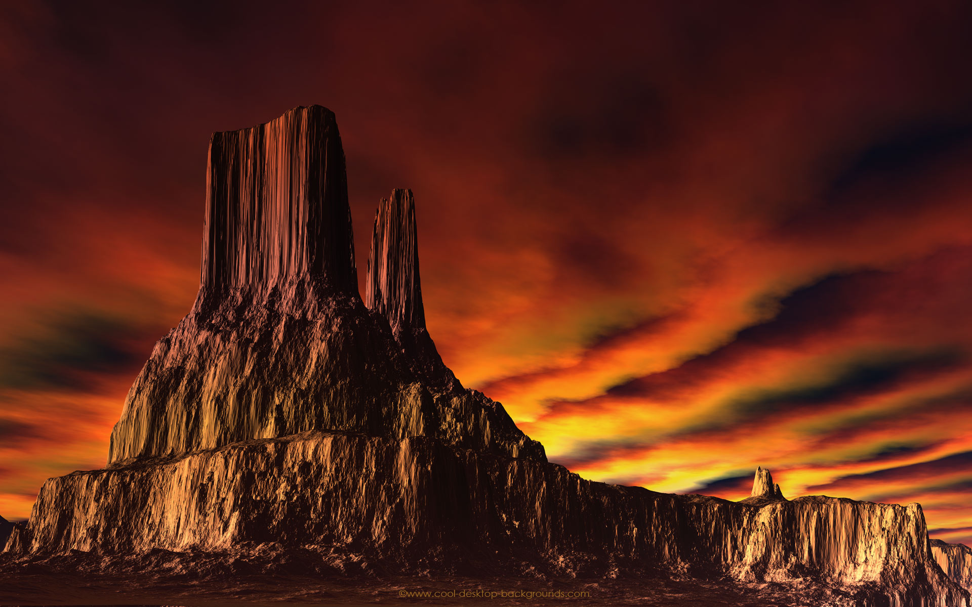 Arizona Sunset Landscape Wallpaper Pixels