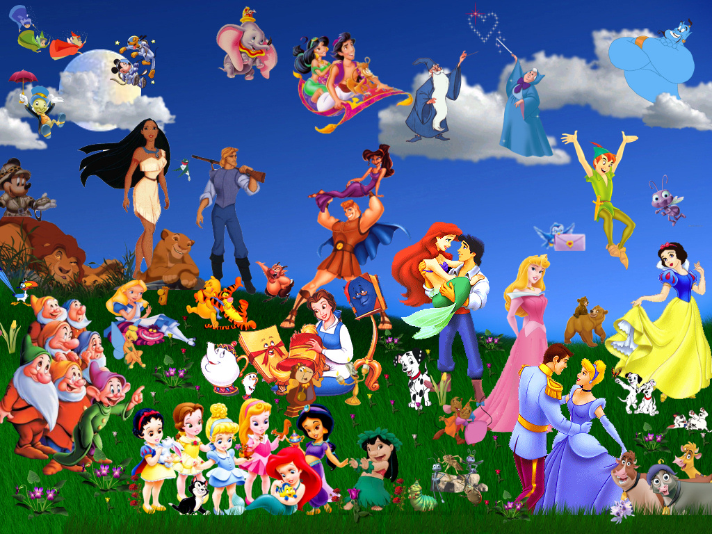 HD Disney Cartoons Wallpaper