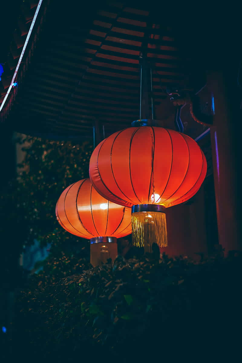 Lantern X Background Wallpaper