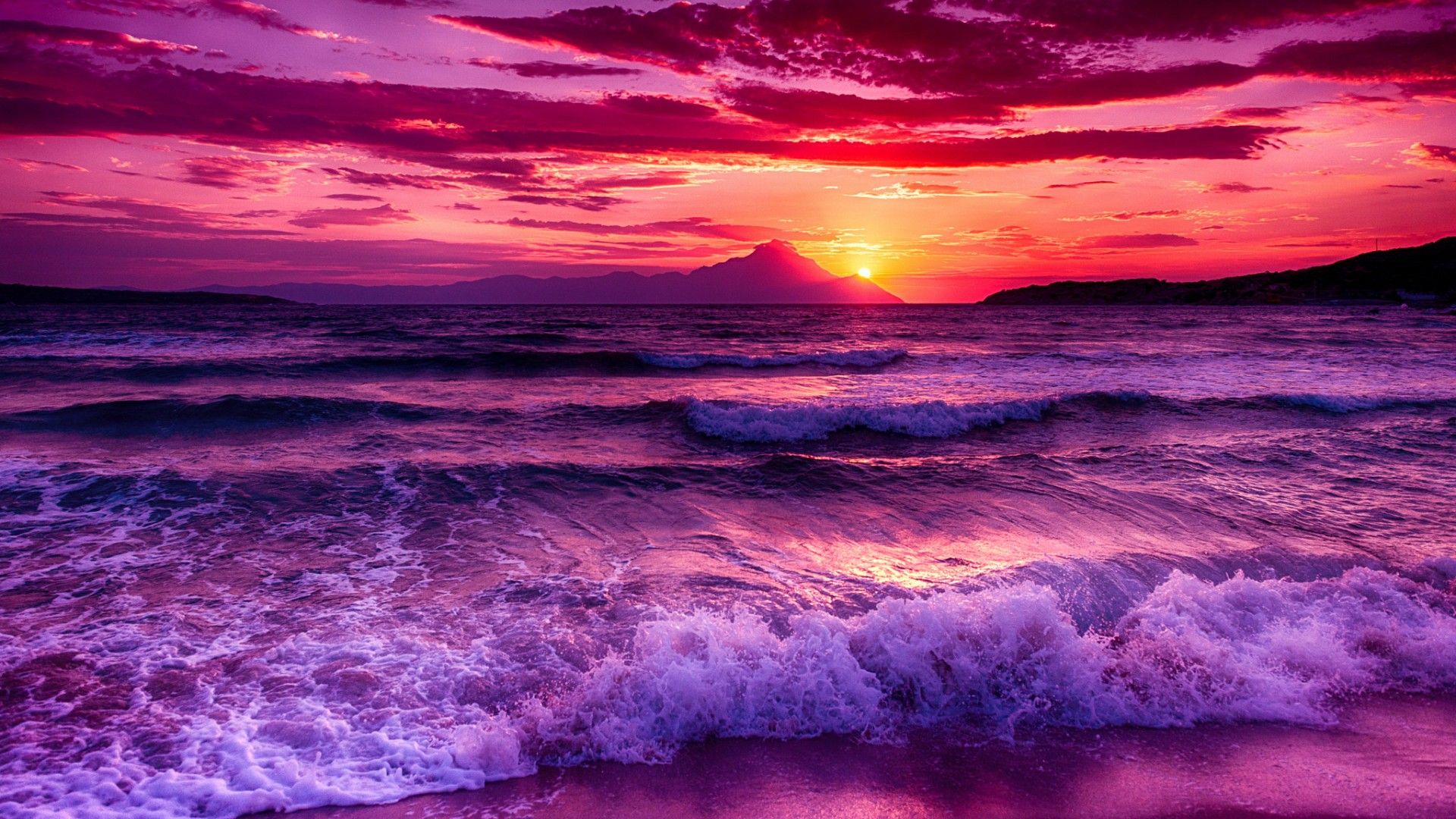 50 Romantic Purple Sunset Wallpapers   Download at WallpaperBro
