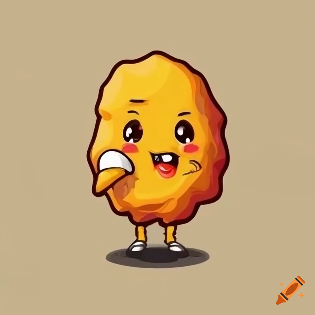 🔥 Free Download Cute Chicken Nugget Mascot Wallpaper by @jamesp96 ...