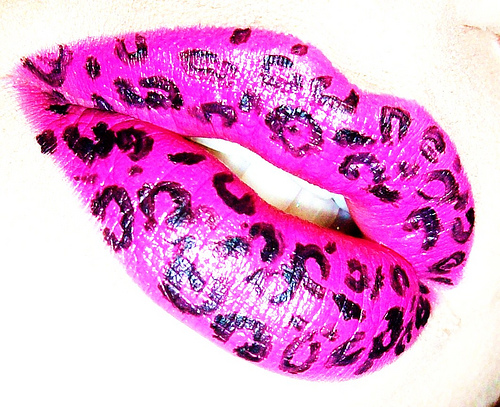 Pink Glitter Lips Clip Art For