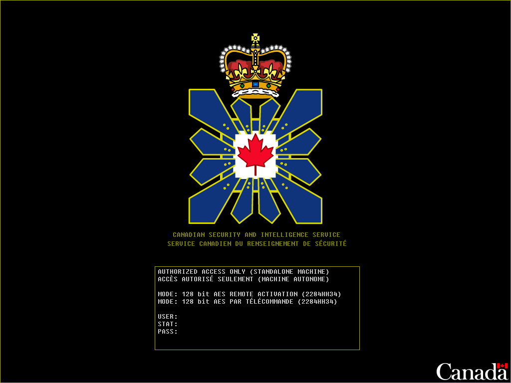 CSIS Canada Logon by Paperweight64 on