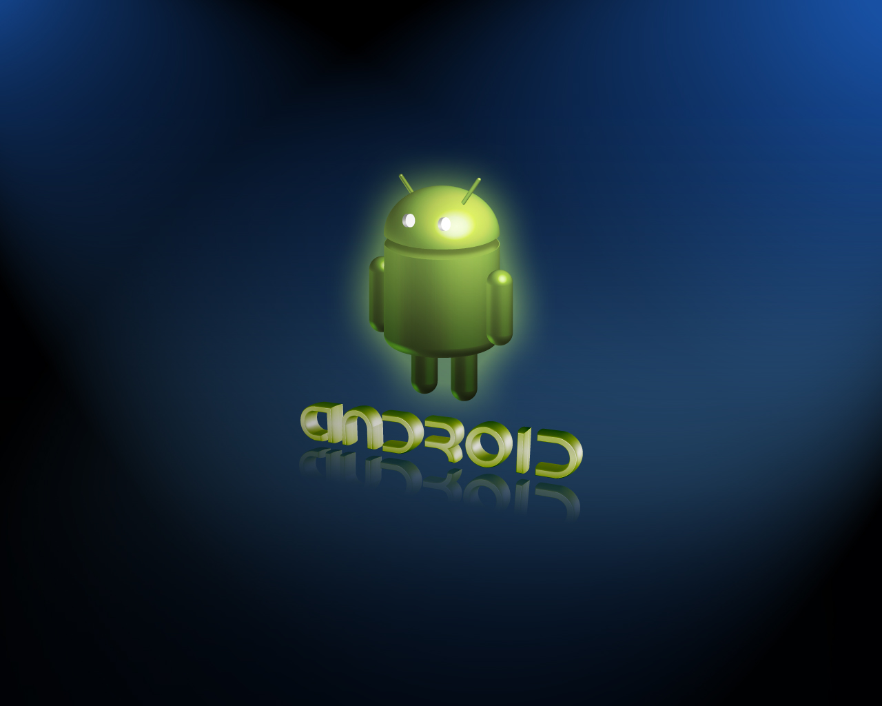 Обои с логотипом Android