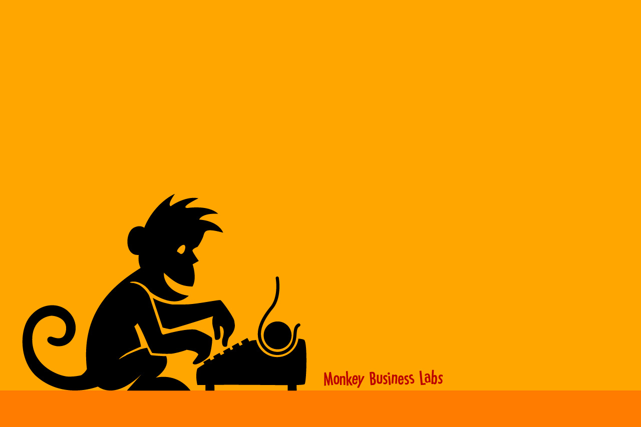 Silhouette Monkeys Wallpaper 1280x854 Silhouette Monkeys Typewriters