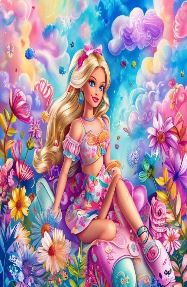 Cute Barbie Doll Wallpaper