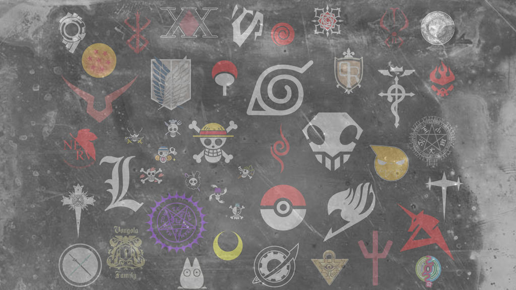 Anime Logo Wallpaper By Rocketchouette
