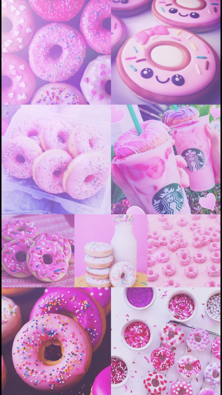Download Aesthetic Starbucks Girly Pink Strawberry Drinks And Desserts  Wallpaper  Wallpaperscom