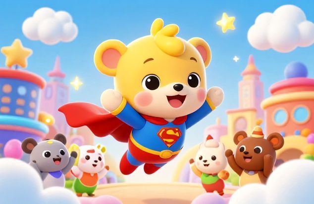 Cute Superhero Wallpaper